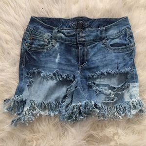 Distressed Shorts